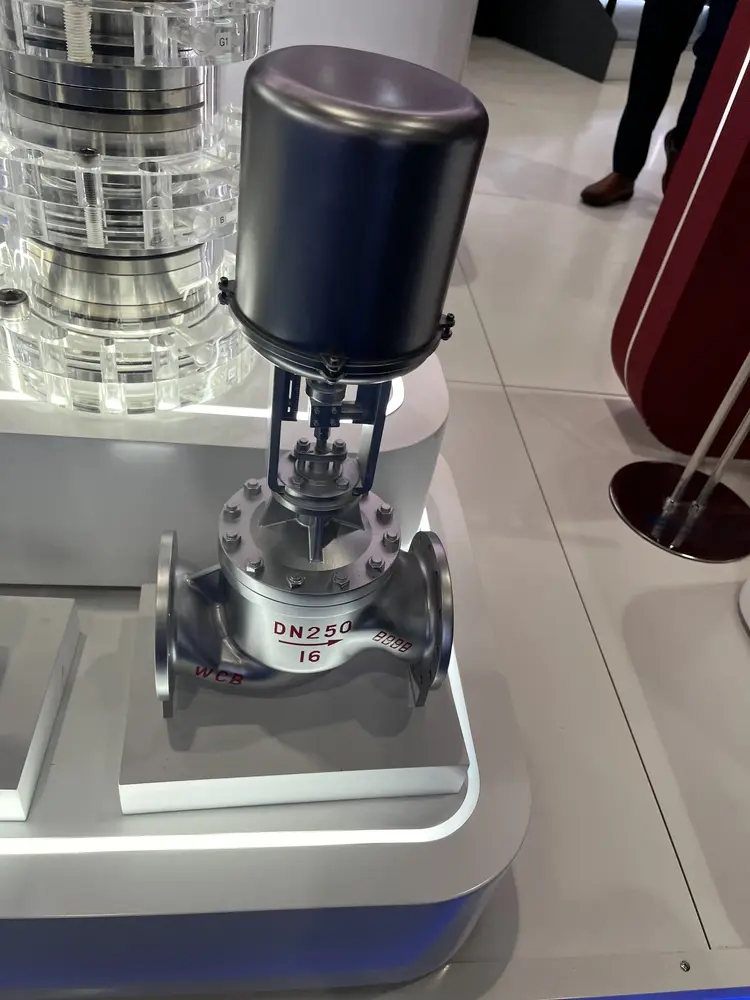 Stainless steel industrial control valve